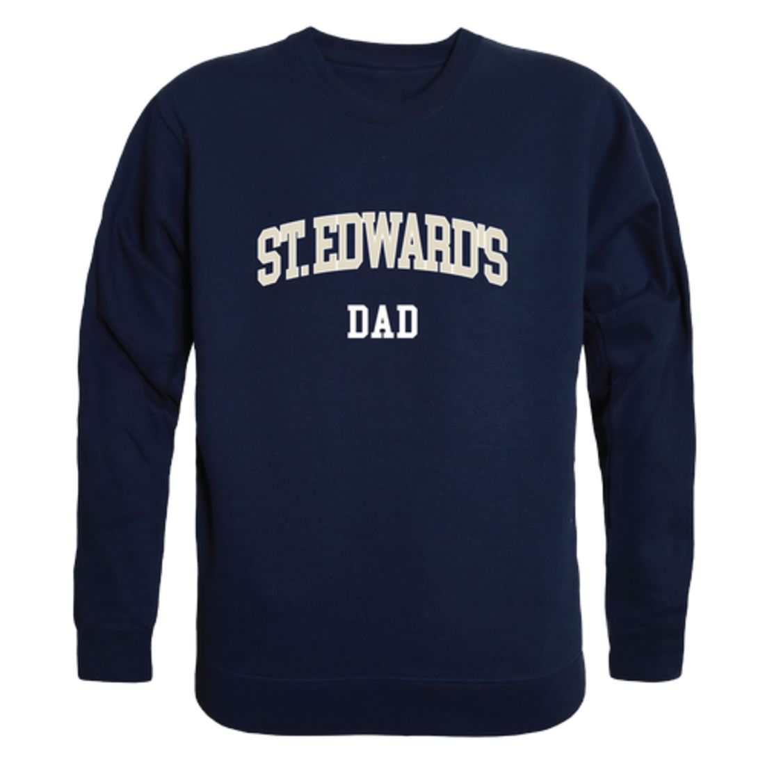 St. Edward's University Hilltoppers Dad Fleece Crewneck Pullover Sweatshirt