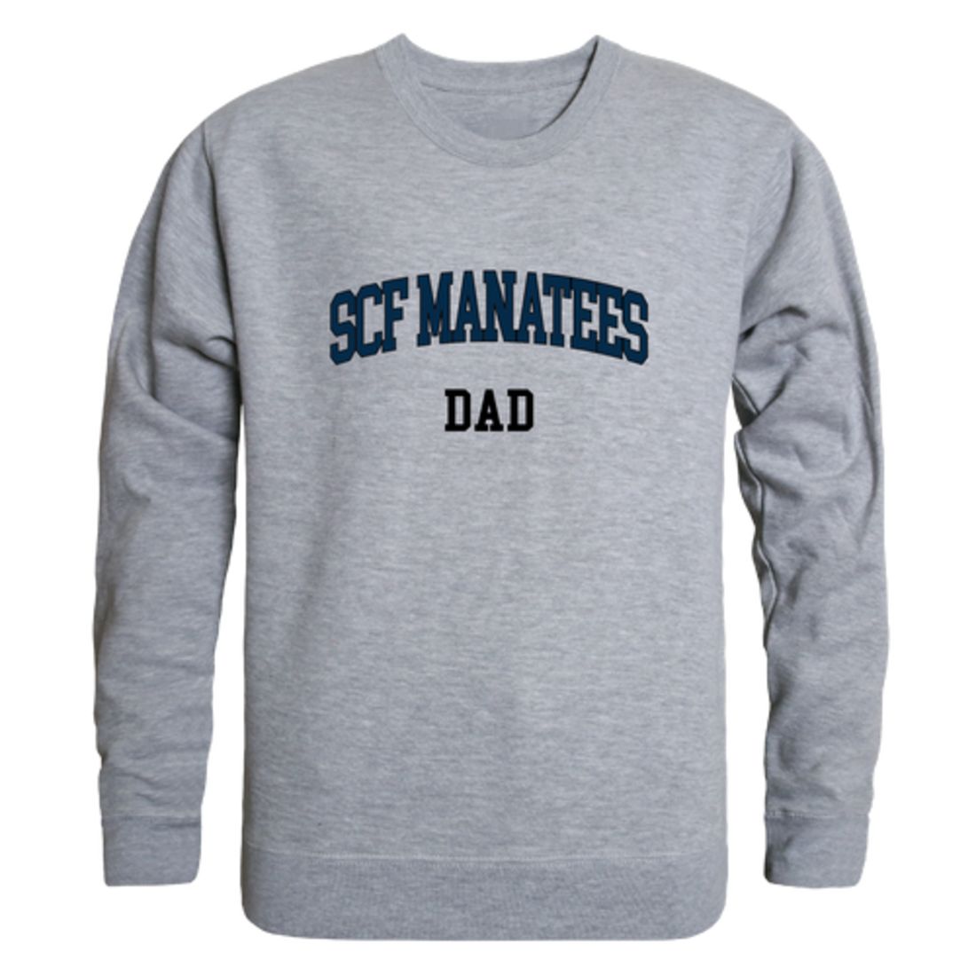 State College of Florida Manatees Dad Fleece Crewneck Pullover Sweatshirt