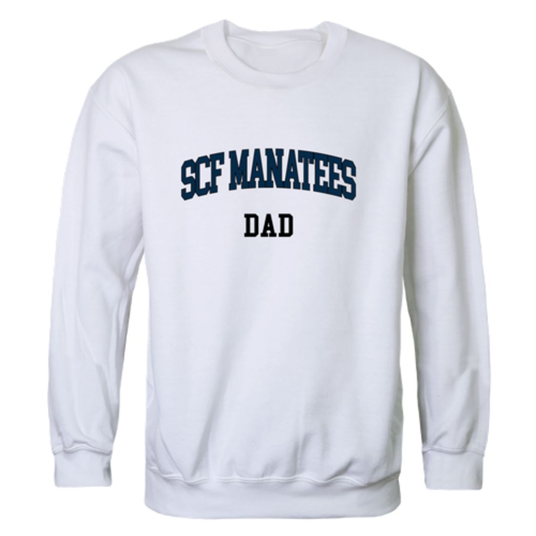 State College of Florida Manatees Dad Fleece Crewneck Pullover Sweatshirt