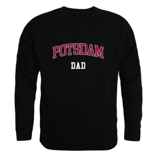 State University of New York at Potsdam Bears Dad Fleece Crewneck Pullover Sweatshirt