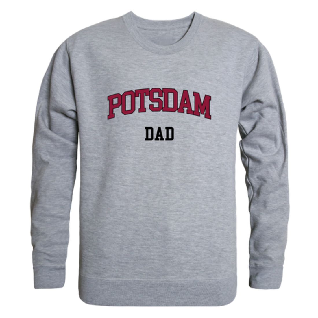 State University of New York at Potsdam Bears Dad Fleece Crewneck Pullover Sweatshirt