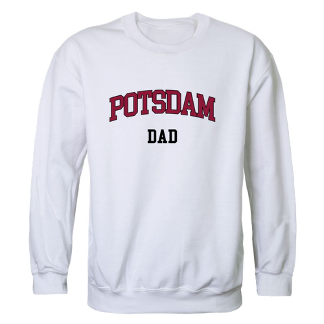 State University of New York at Potsdam Bears Dad Fleece Crewneck Pullover Sweatshirt
