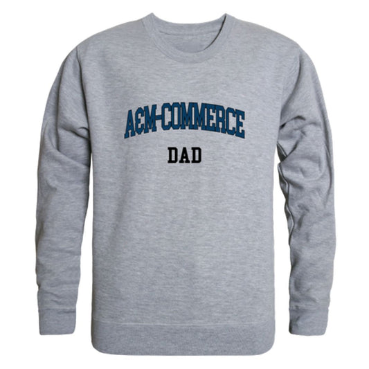 Texas A&M University-Commerce Lions Dad Fleece Crewneck Pullover Sweatshirt