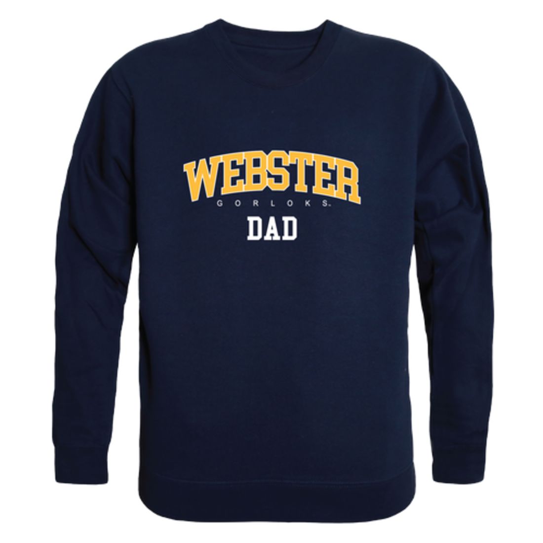 Webster University Gorlocks Dad Fleece Crewneck Pullover Sweatshirt