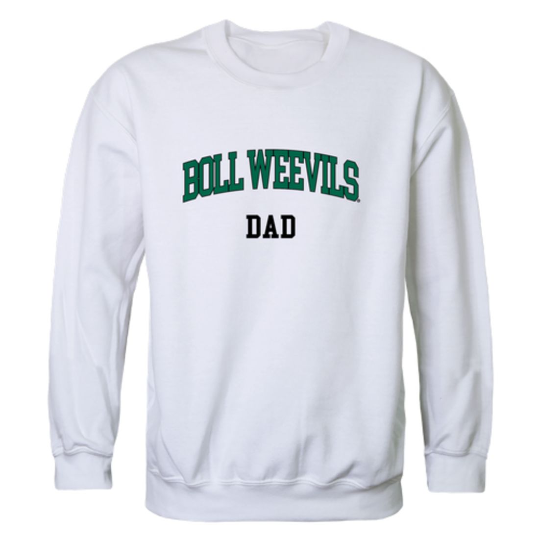University of Arkansas at Monticello Boll Weevils & Cotton Blossoms Dad Fleece Crewneck Pullover Sweatshirt