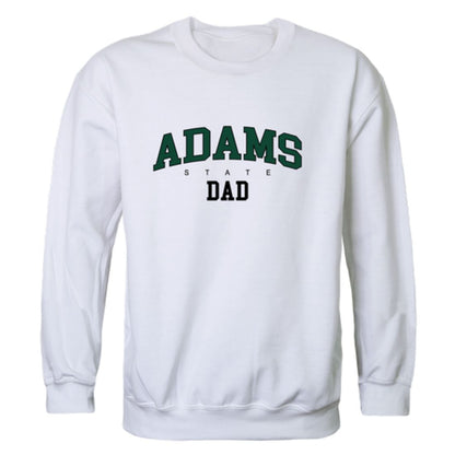 Adams State University Grizzlies Dad Fleece Crewneck Pullover Sweatshirt