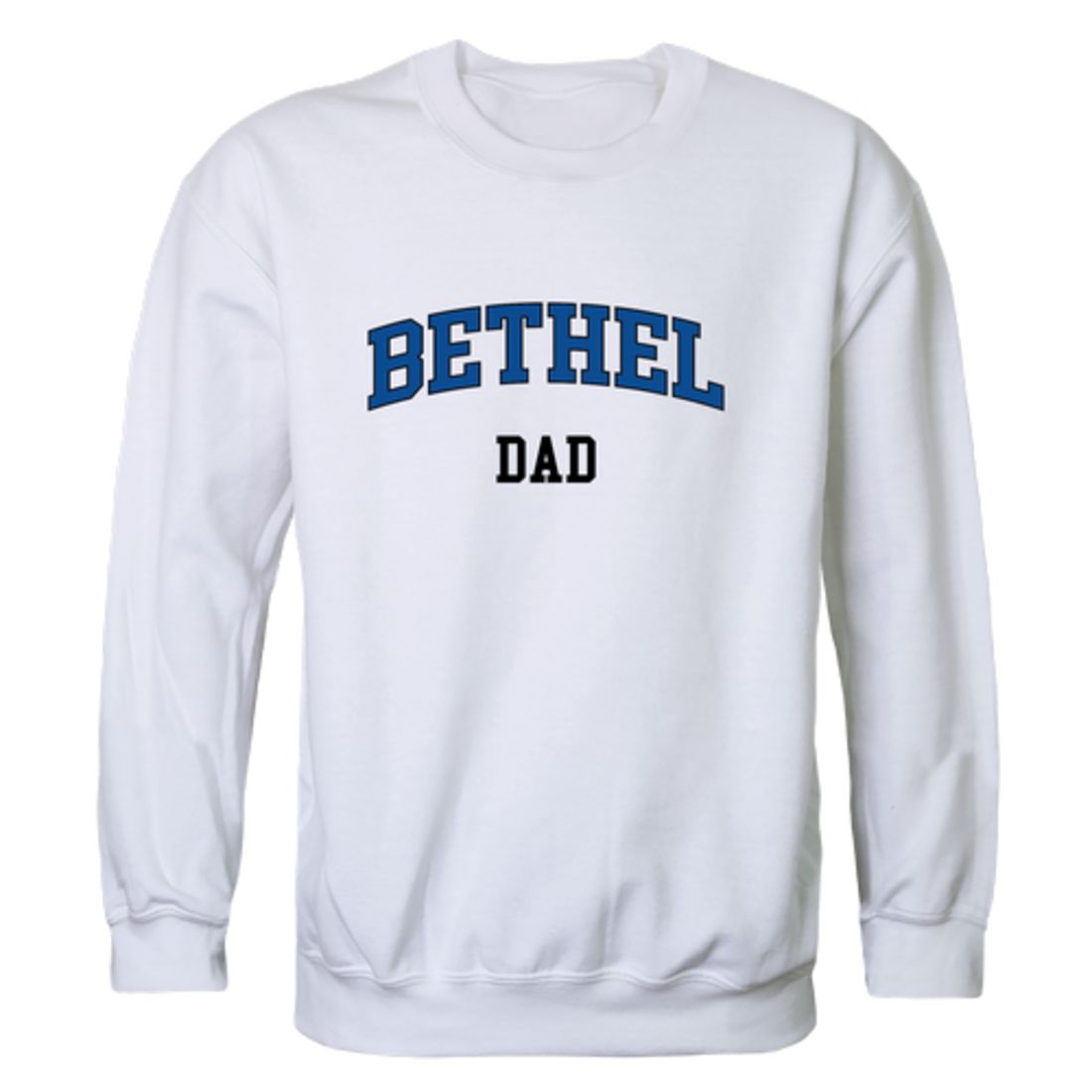 Bethel University Pilots Dad Fleece Crewneck Pullover Sweatshirt