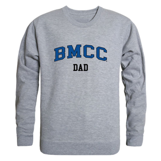 Borough of Manhattan Community College Panthers Dad Fleece Crewneck Pullover Sweatshirt