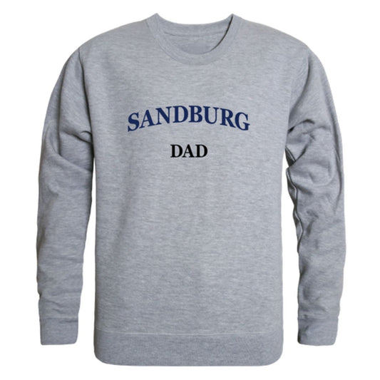 Carl Sandburg College Chargers Dad Fleece Crewneck Pullover Sweatshirt