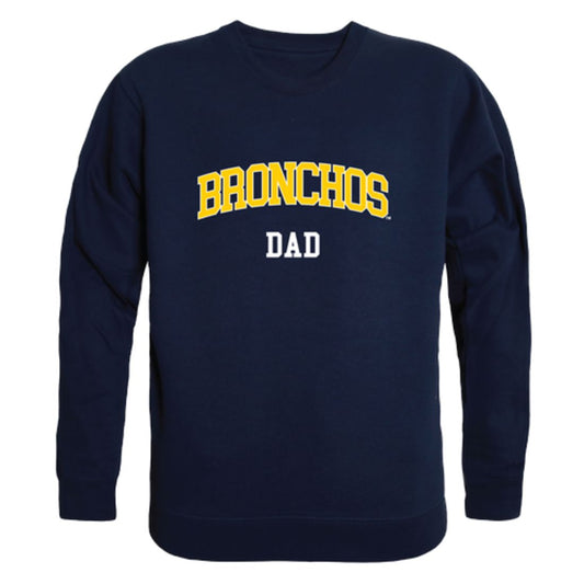 Mouseover Image, University of Central Oklahoma Bronchos Dad Fleece Crewneck Pullover Sweatshirt
