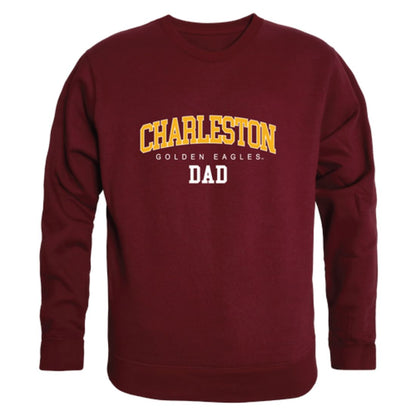 University of Charleston Golden Eagles Dad Fleece Crewneck Pullover Sweatshirt