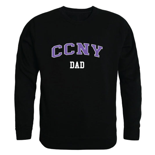 City College of New York Beavers Dad Fleece Crewneck Pullover Sweatshirt