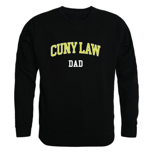 CUNY School of Law  Dad Fleece Crewneck Pullover Sweatshirt
