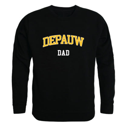 DePauw University Tigers Dad Fleece Crewneck Pullover Sweatshirt