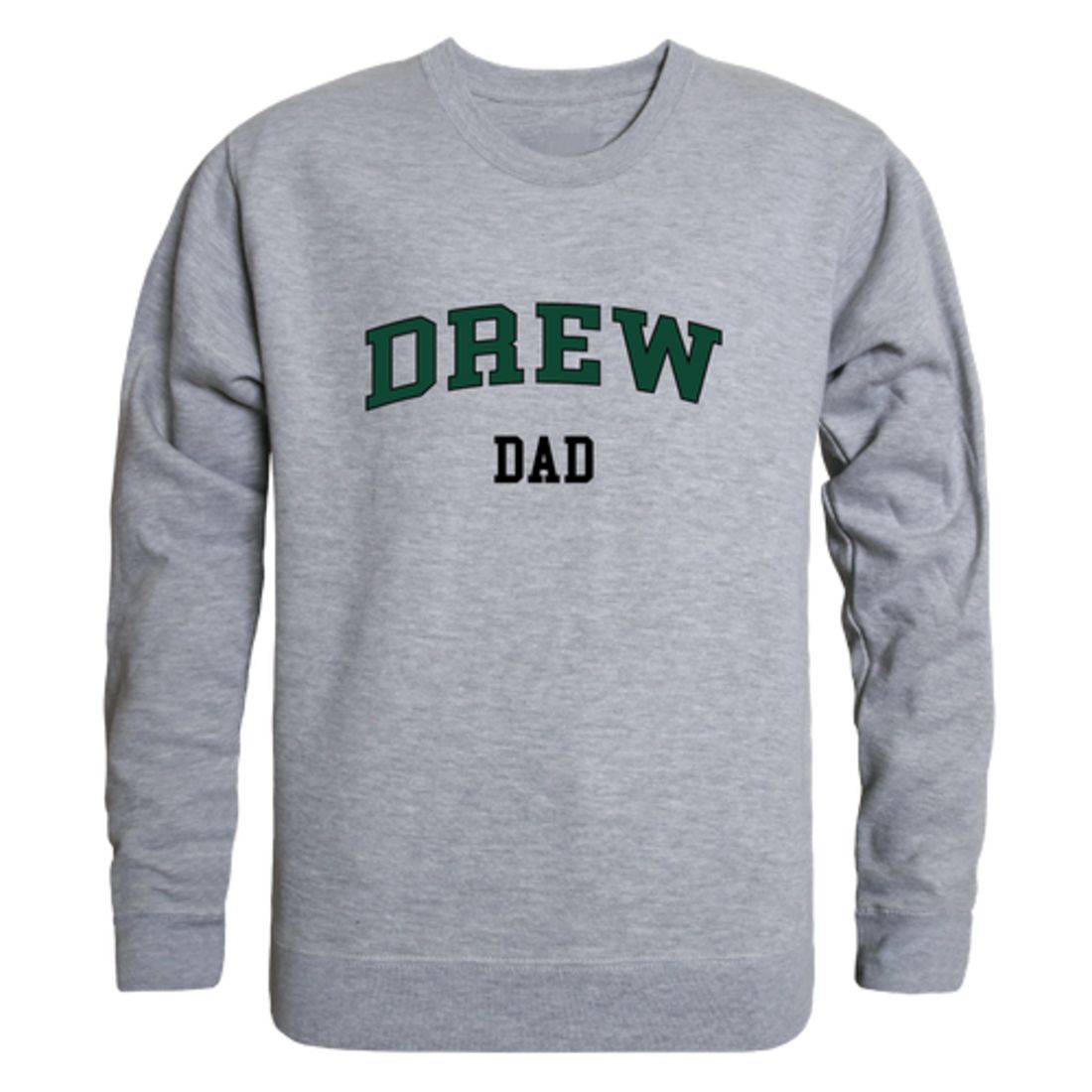 Drew University Rangers Dad Fleece Crewneck Pullover Sweatshirt