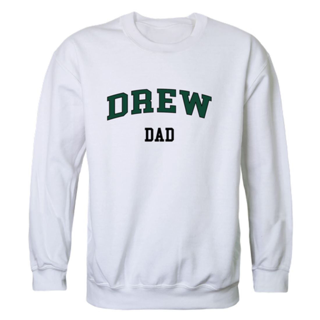 Drew University Rangers Dad Fleece Crewneck Pullover Sweatshirt