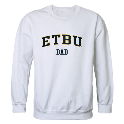 East Texas Baptist University Tigers Dad Fleece Crewneck Pullover Sweatshirt