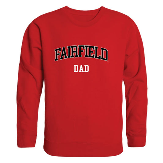 Mouseover Image, Fairfield University Stags Dad Fleece Crewneck Pullover Sweatshirt