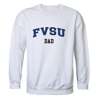 Fort Valley State University Wildcats Dad Fleece Crewneck Pullover Sweatshirt