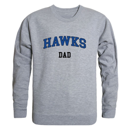 Hartwick College Hawks Dad Fleece Crewneck Pullover Sweatshirt