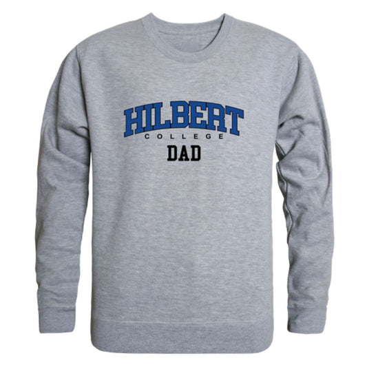 Hilbert College Hawks Dad Fleece Crewneck Pullover Sweatshirt