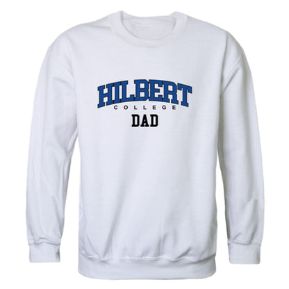 Hilbert College Hawks Dad Fleece Crewneck Pullover Sweatshirt