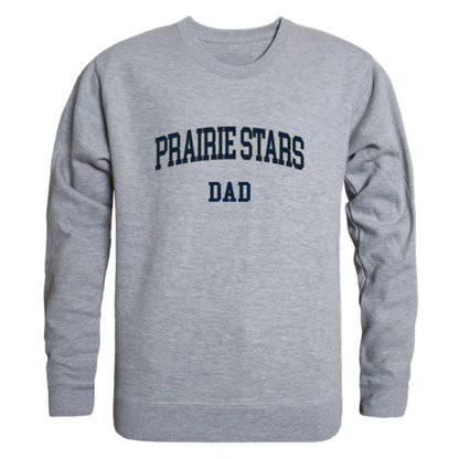 University of Illinois Springfield Prairie Stars Dad Fleece Crewneck Pullover Sweatshirt