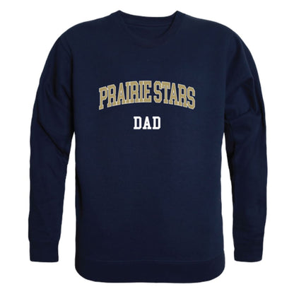 University of Illinois Springfield Prairie Stars Dad Fleece Crewneck Pullover Sweatshirt