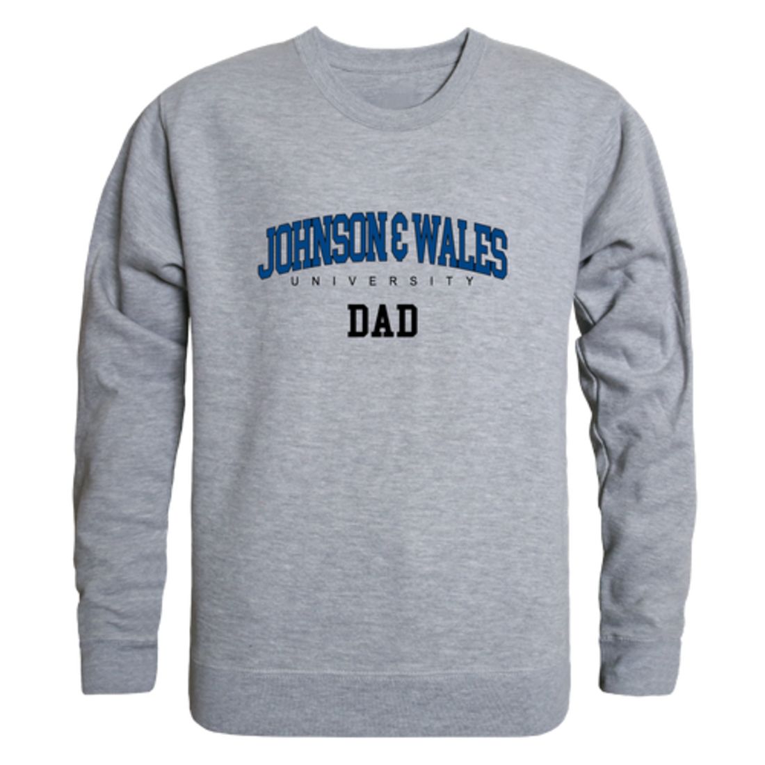 Johnson & Wales University Wildcats Dad Fleece Crewneck Pullover Sweatshirt