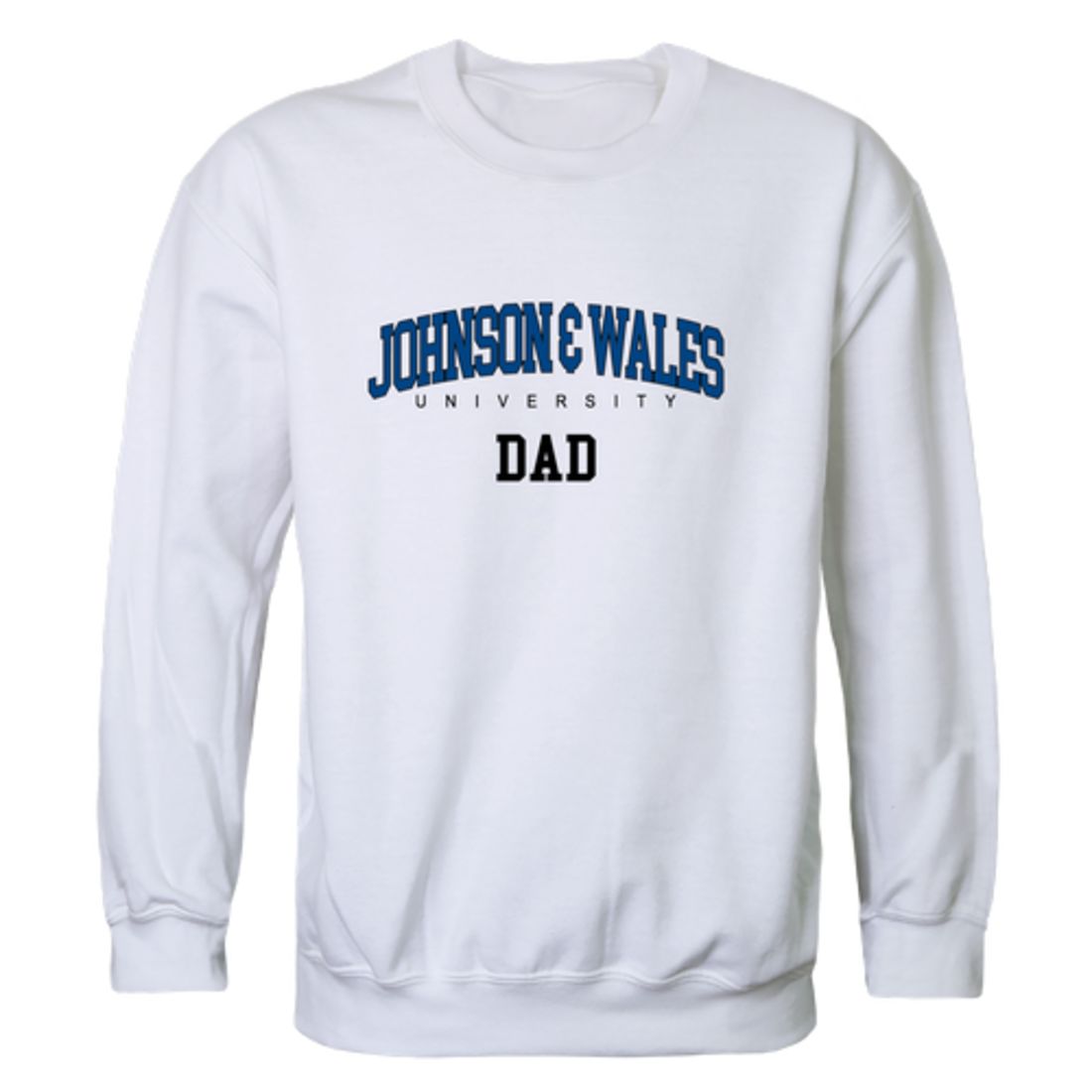 Johnson & Wales University Wildcats Dad Fleece Crewneck Pullover Sweatshirt