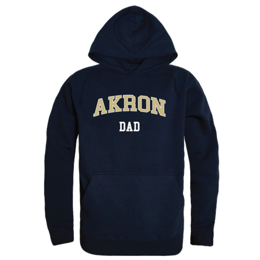 University of Akron Zips Dad Fleece Hoodie Sweatshirts