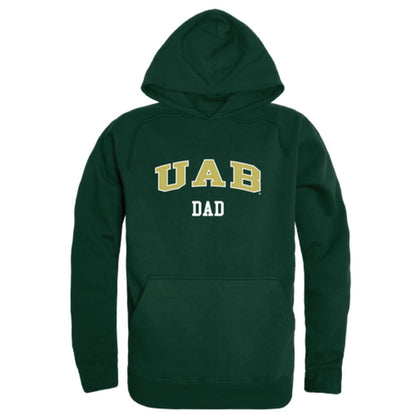 UAB University of Alabama at Birmingham Blazer Dad Fleece Hoodie Sweatshirts Forest-Campus-Wardrobe