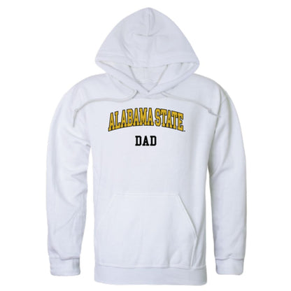 ASU Alabama State University Hornets Dad Fleece Hoodie Sweatshirts Black-Campus-Wardrobe
