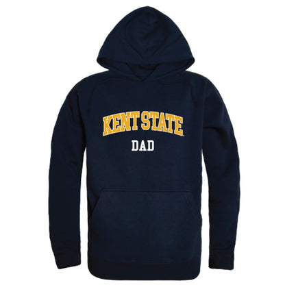 KSU Kent State University The Golden Eagles Dad Fleece Hoodie Sweatshirts Heather Grey-Campus-Wardrobe