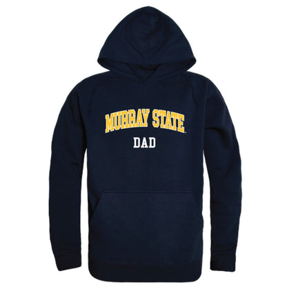 MSU Murray State University Racers Dad Fleece Hoodie Sweatshirts Heather Grey-Campus-Wardrobe
