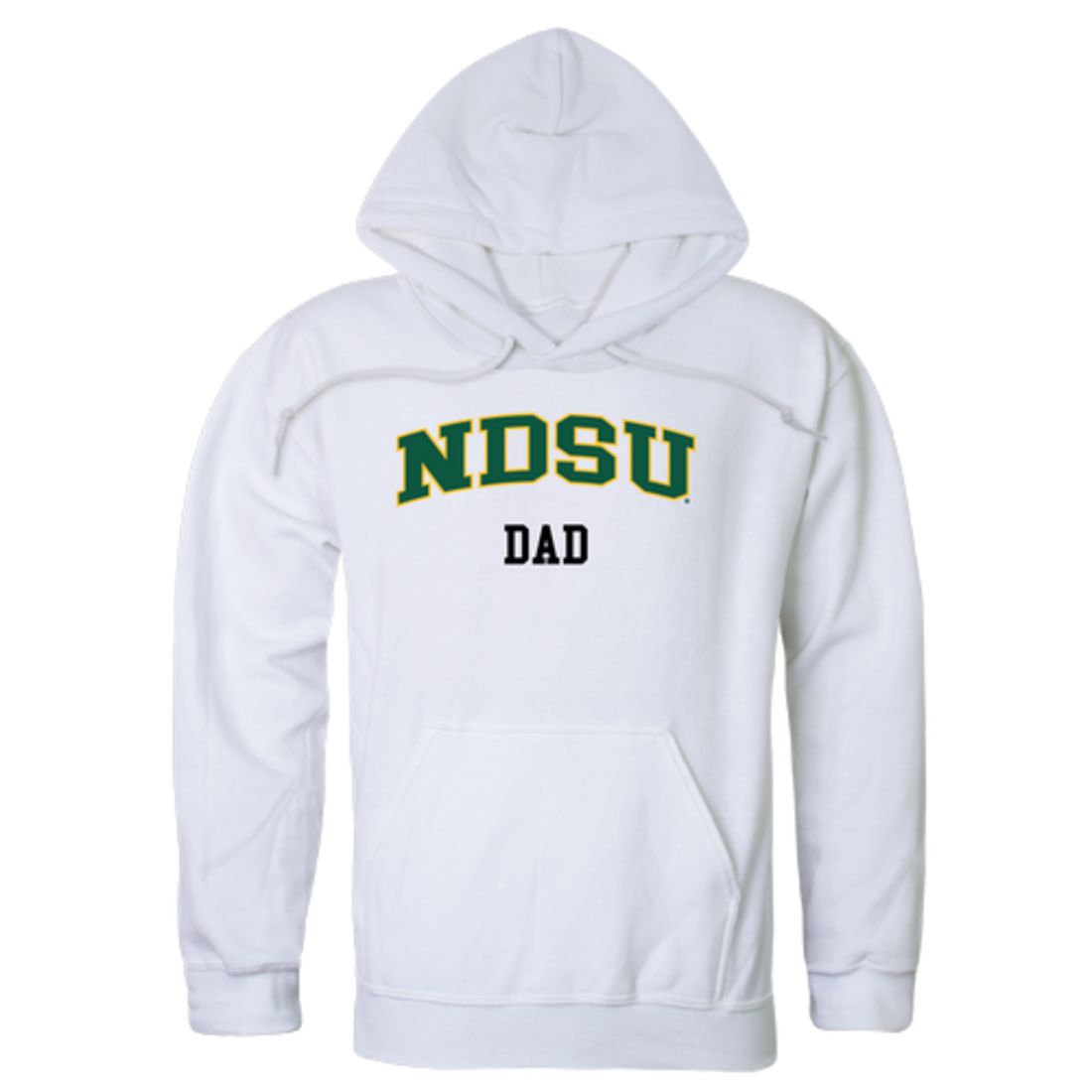 NDSU North Dakota State University Bison Thundering Herd Dad Fleece Hoodie Sweatshirts Forest-Campus-Wardrobe