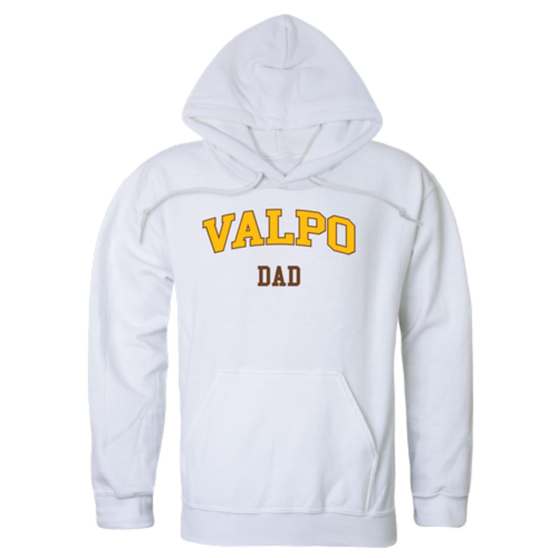 Valparaiso University Crusaders Dad Fleece Hoodie Sweatshirts Heather Charcoal-Campus-Wardrobe