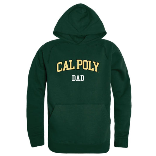 Cal Poly California Polytechnic State University Mustangs Dad Fleece Hoodie Sweatshirts Forest-Campus-Wardrobe