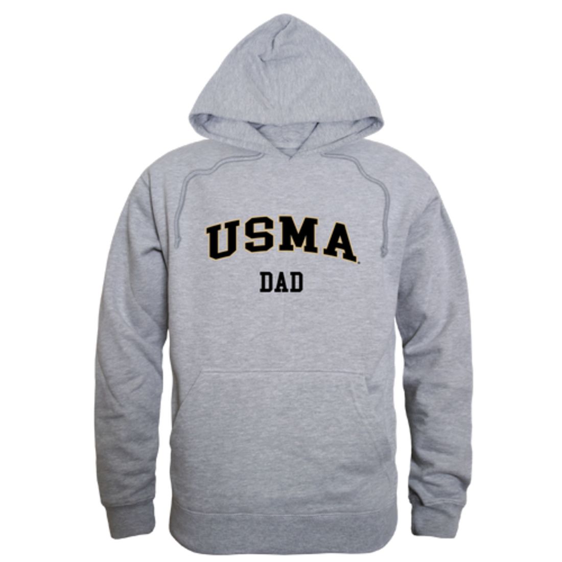 USMA United States Military Academy West Point Army Black Nights Dad Fleece Hoodie Sweatshirts Black-Campus-Wardrobe