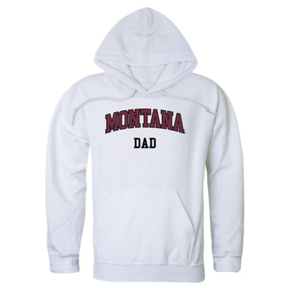 UM University of Montana Grizzlies Dad Fleece Hoodie Sweatshirts Heather Grey-Campus-Wardrobe