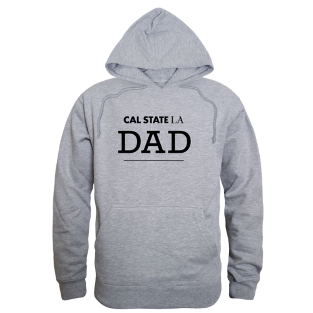 California State University Los Angeles Golden Eagles Dad Fleece Hoodie Sweatshirts Black-Campus-Wardrobe