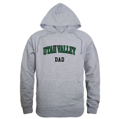 UVU Utah Valley University Wolverines Dad Fleece Hoodie Sweatshirts Forest-Campus-Wardrobe