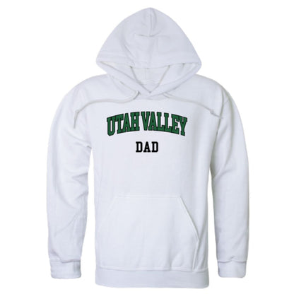 UVU Utah Valley University Wolverines Dad Fleece Hoodie Sweatshirts Forest-Campus-Wardrobe