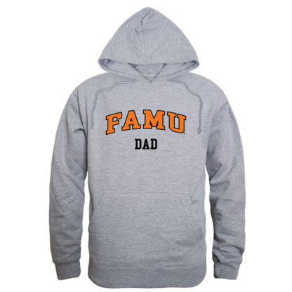 FAMU Florida A&M University Rattlers Dad Fleece Hoodie Sweatshirts Heather Charcoal-Campus-Wardrobe