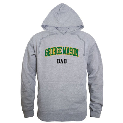 GMU George Mason University Patriots Dad Fleece Hoodie Sweatshirts Heather Charcoal-Campus-Wardrobe