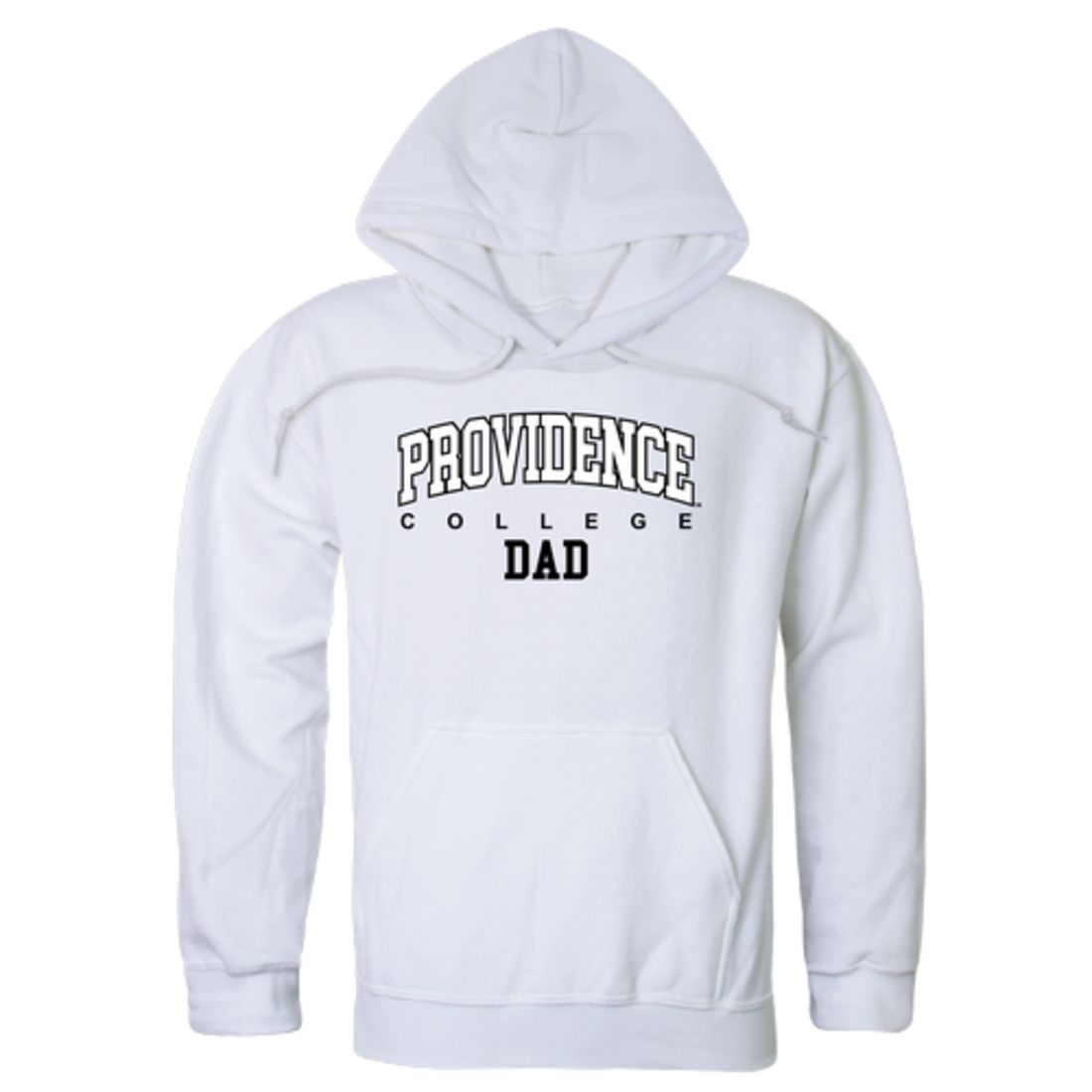 Providence College Friars Dad Fleece Hoodie Sweatshirts Black-Campus-Wardrobe