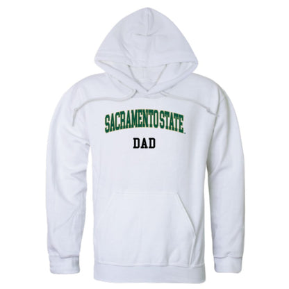 Sacramento State Hornets Dad Fleece Hoodie Sweatshirts Forest-Campus-Wardrobe