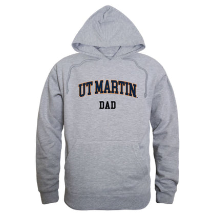 UT University of Tennessee at Martin Skyhawks Dad Fleece Hoodie Sweatshirts Heather Grey-Campus-Wardrobe