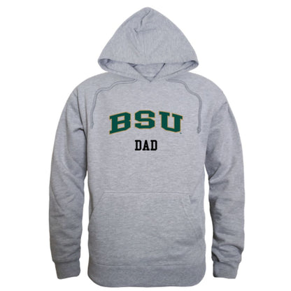 BSU Bemidji State University Beavers Dad Fleece Hoodie Sweatshirts Forest-Campus-Wardrobe