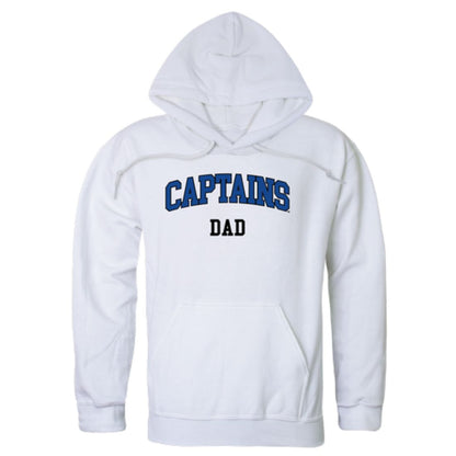 CNU Christopher Newport University Captains Dad Fleece Hoodie Sweatshirts Heather Grey-Campus-Wardrobe